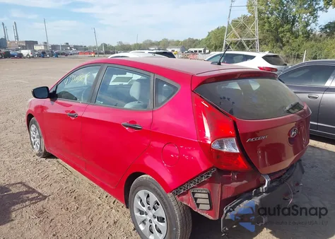 2017 Hyundai Accent Se из США, поврежденный, VIN KMHCT5AEXHU342907